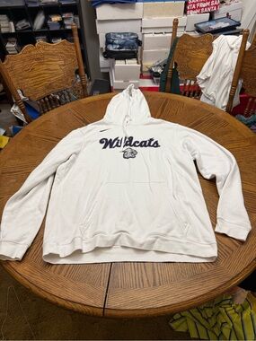 Nike K-State White Wildcats Hoodie